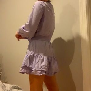 Cute purple dress from nasty gal